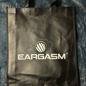 Eargasm Black Tote Bag